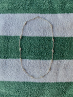 8 Knot Necklace - silver